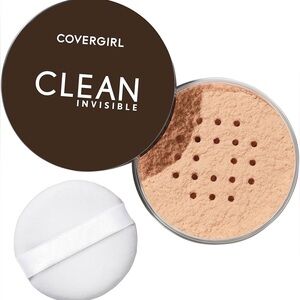 COVERGIRL Clean Invisible Loose Powder - Gold/White Compact
